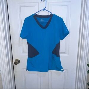 Barco Uniforms Multicolored Fitted Short Sleeve Tee/b-315